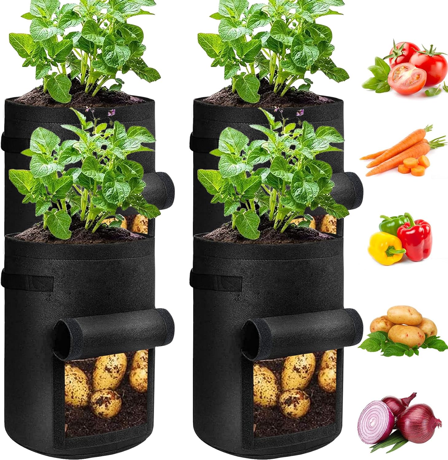 Grow Vegetables, Fruits, and Flowers with the VINGLI Raised Garden Bed